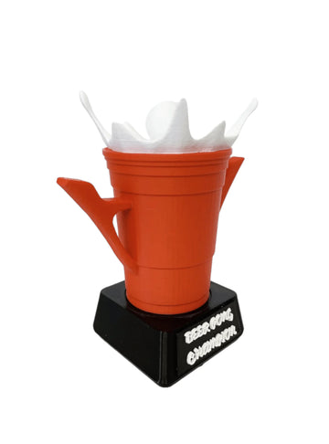 Celebrate Your Victory with a Personalised Beer Pong Trophy