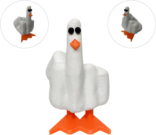 Duck You Middle Finger Desk Pal Addition - RJW Design Store