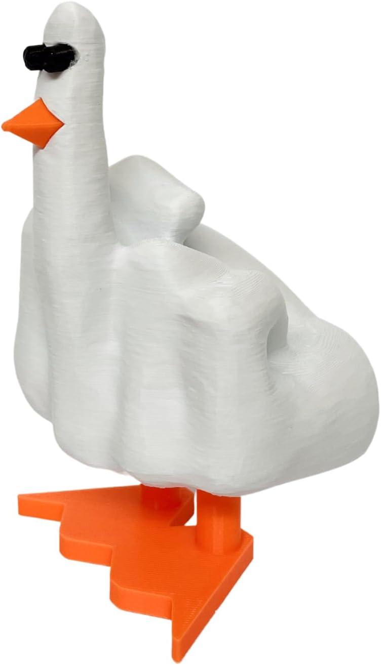 Duck You Middle Finger Desk Pal Addition - RJW Design Store