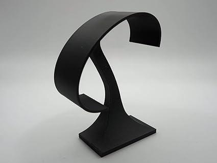 Modern Curved Watch Display Stand - Elegance in Motion