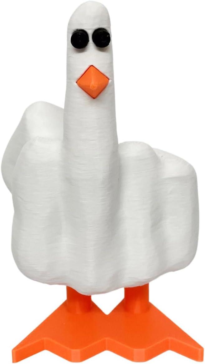 Duck You Middle Finger Desk Pal Addition - RJW Design Store