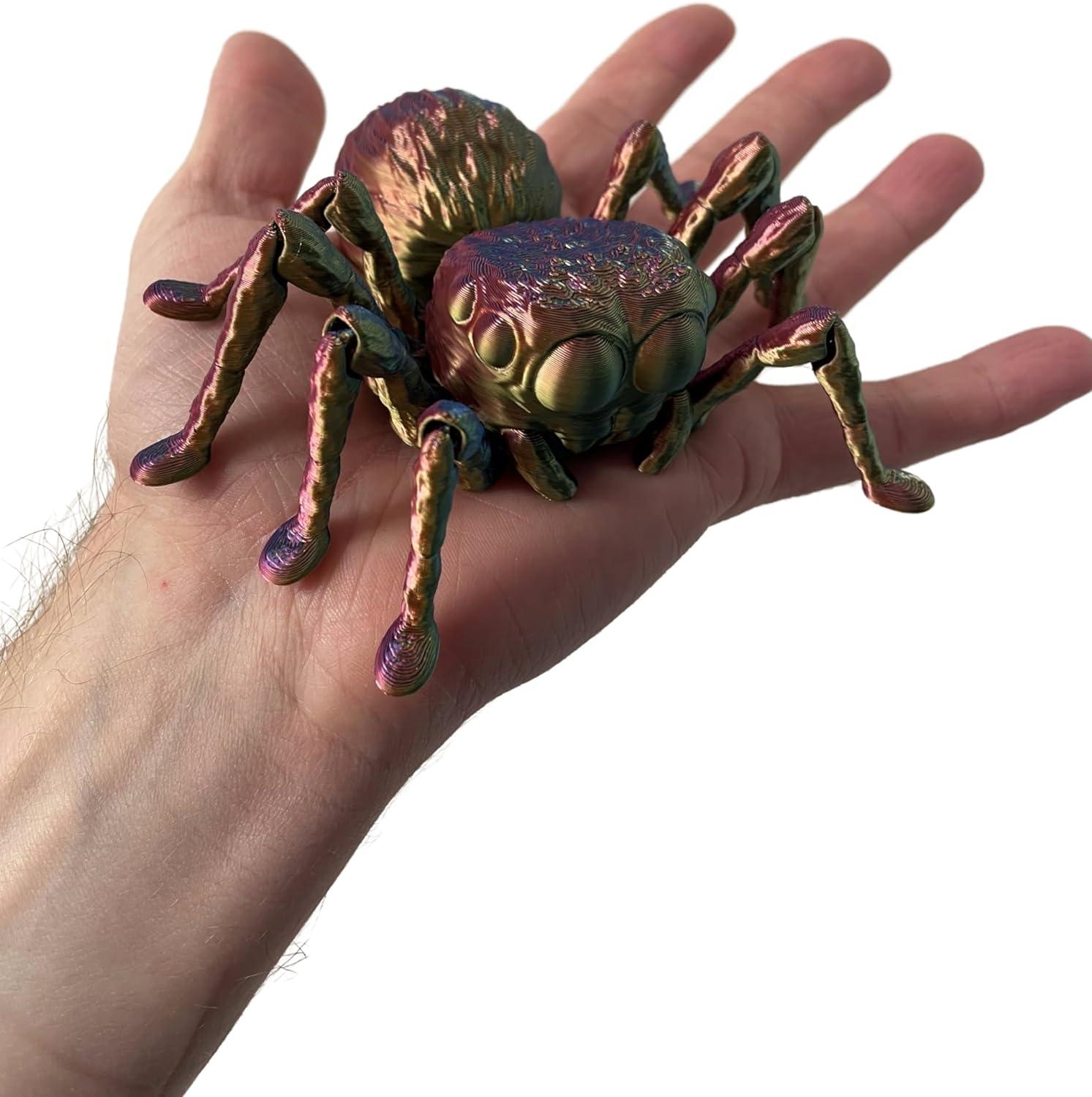 ChromaChill Spider: Colour-Changing Fidget Toy Delight