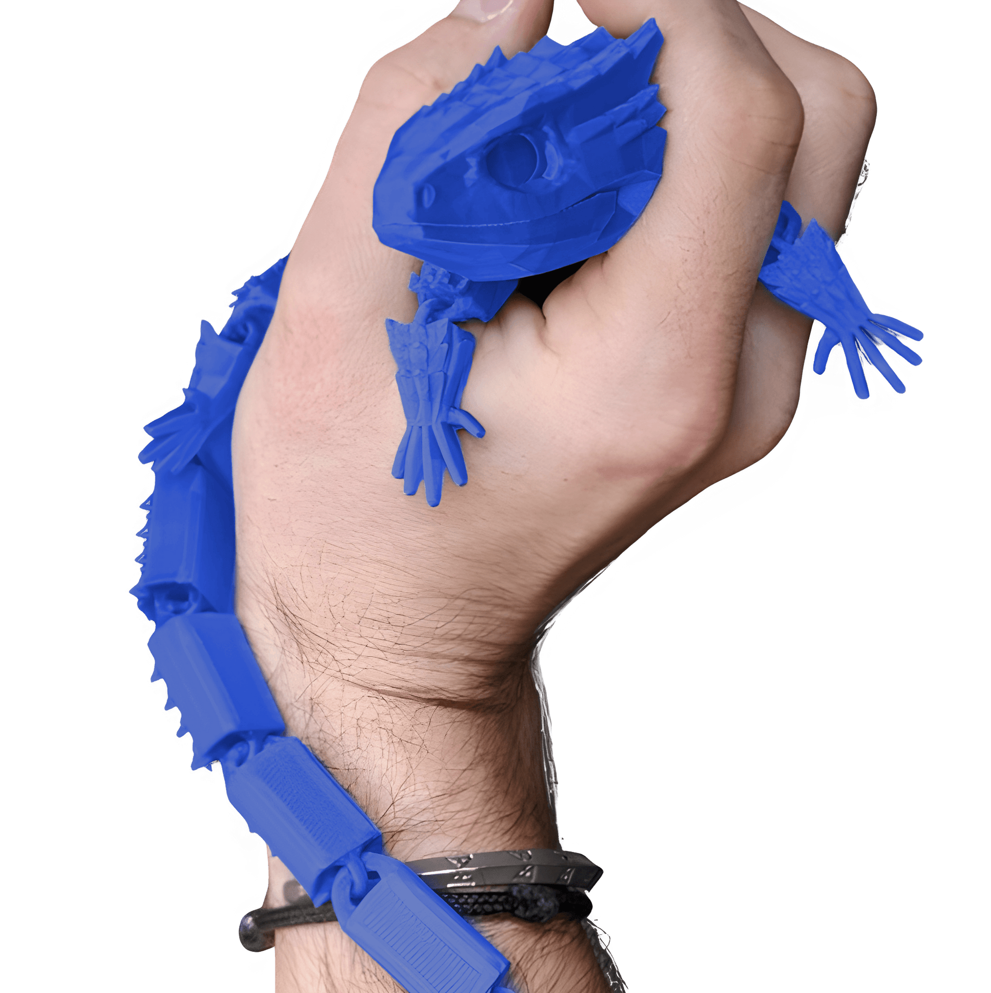 Reptilian Relaxation: 12" Large Lizard Fidget Toy for ADHD Stress Relief - RJW Design Store