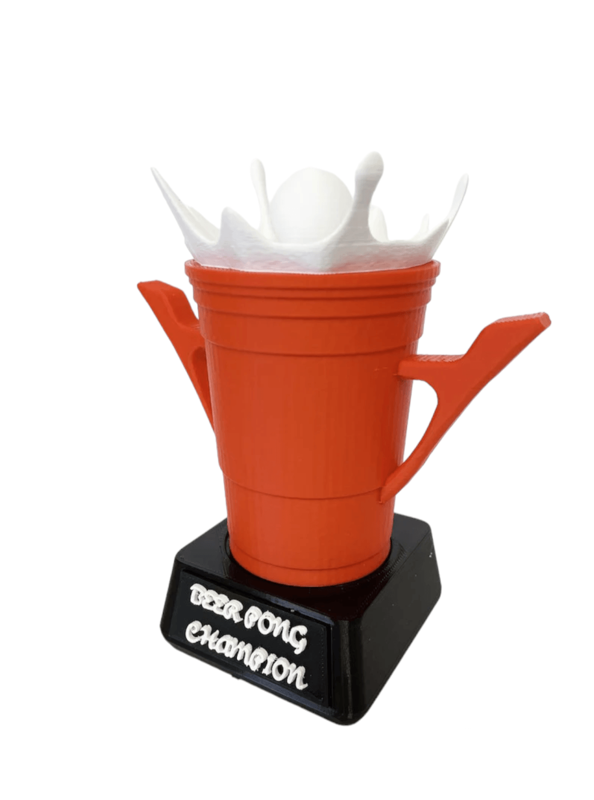 Personalized Beer Pong Trophy