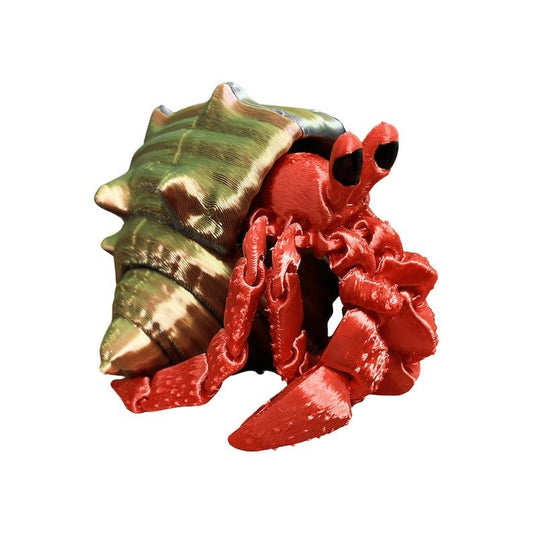 Multi-Color Changing Hermit Crab Fidget Toy - Stress Relief Wonder