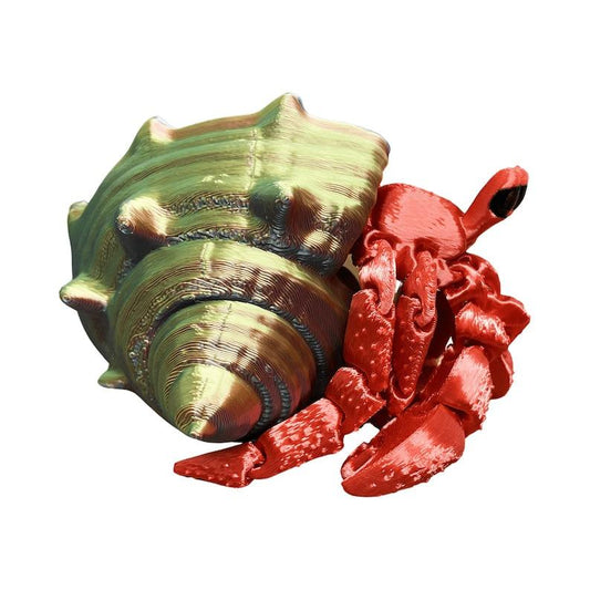 Multi-Color Changing Hermit Crab Fidget Toy - Stress Relief Wonder
