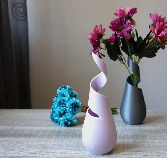 3D Printed Vase, Modern Nordic Vase, Eco Friendly Vase, Minimalistic Vase, Modern Planter, Simple Vase
